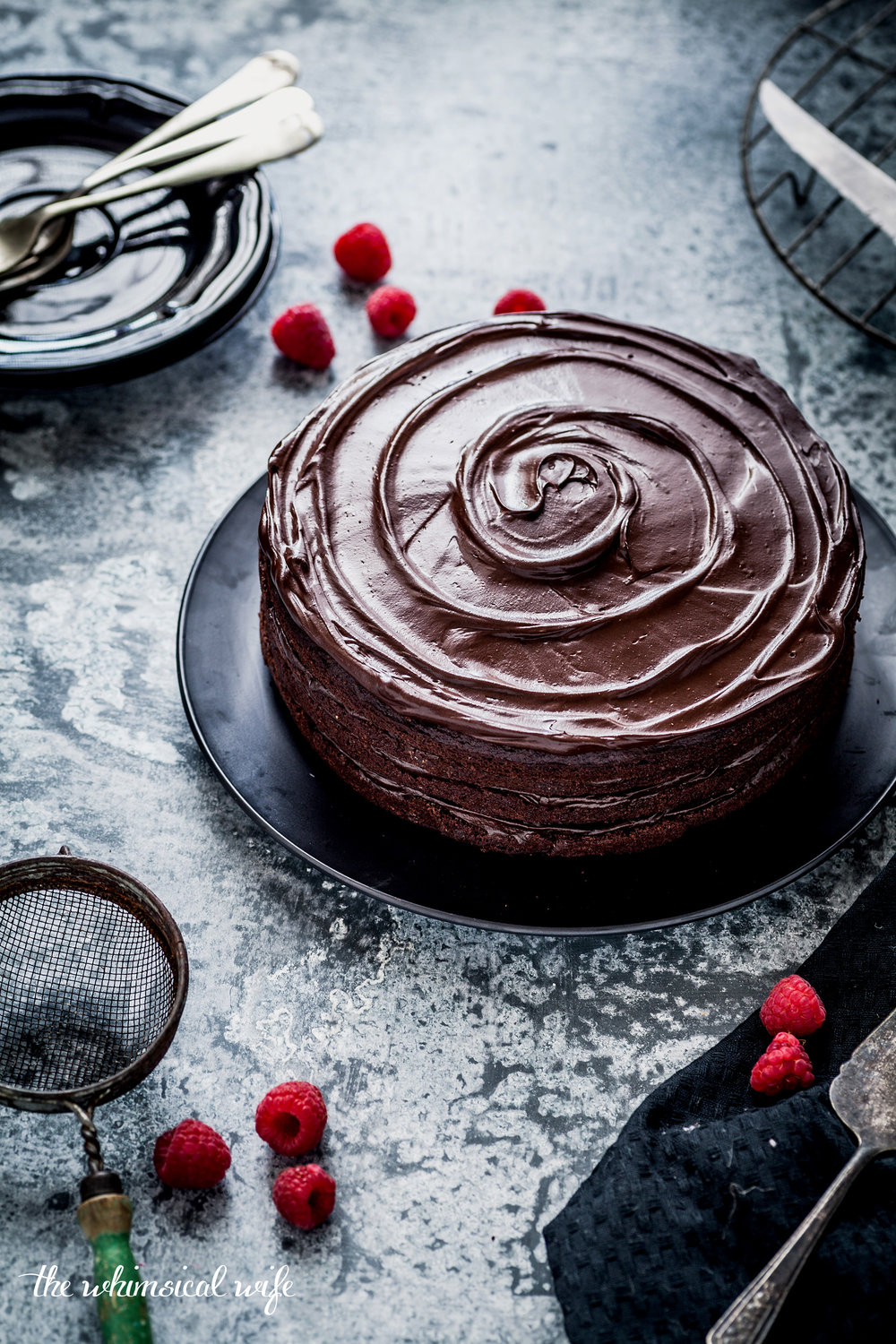 30 Cakes In 30 Days: 1. Dark Chocolate Espresso Mudcake {GF, DF}